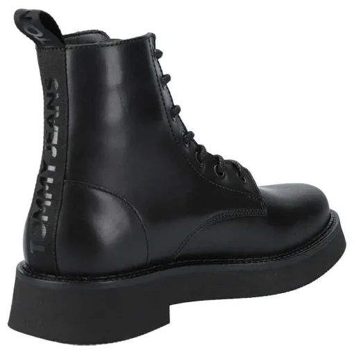 TJW  Lace Up Flat Boot