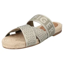 Tommy Webbing Flat Espadrille