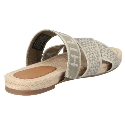 Tommy Webbing Flat Espadrille