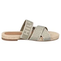 Tommy Webbing Flat Espadrille
